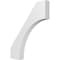 Ekena Millwork 3 1/2-in. W x 24-in. D x 30-in. H Westlake Architectural Grade PVC Knee Brace BRCP035X24X30WTL - alternate 1